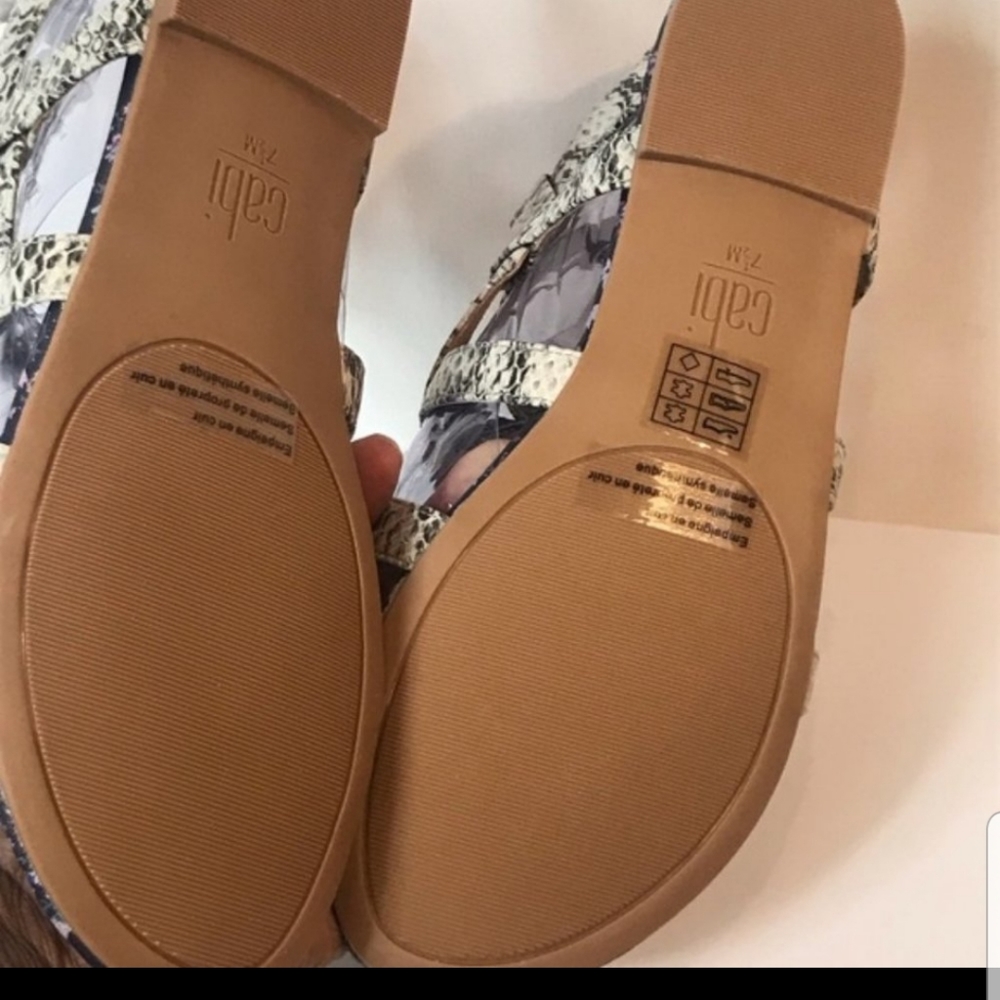 Cabi Python Embossed Athena Sandal - image 3